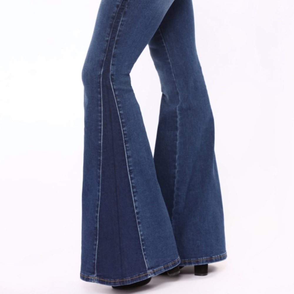 Fashion Nova Stay Groovin’ Bell Bottom Jeans